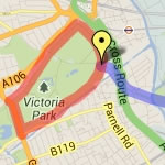 Victoria Park 10 Map